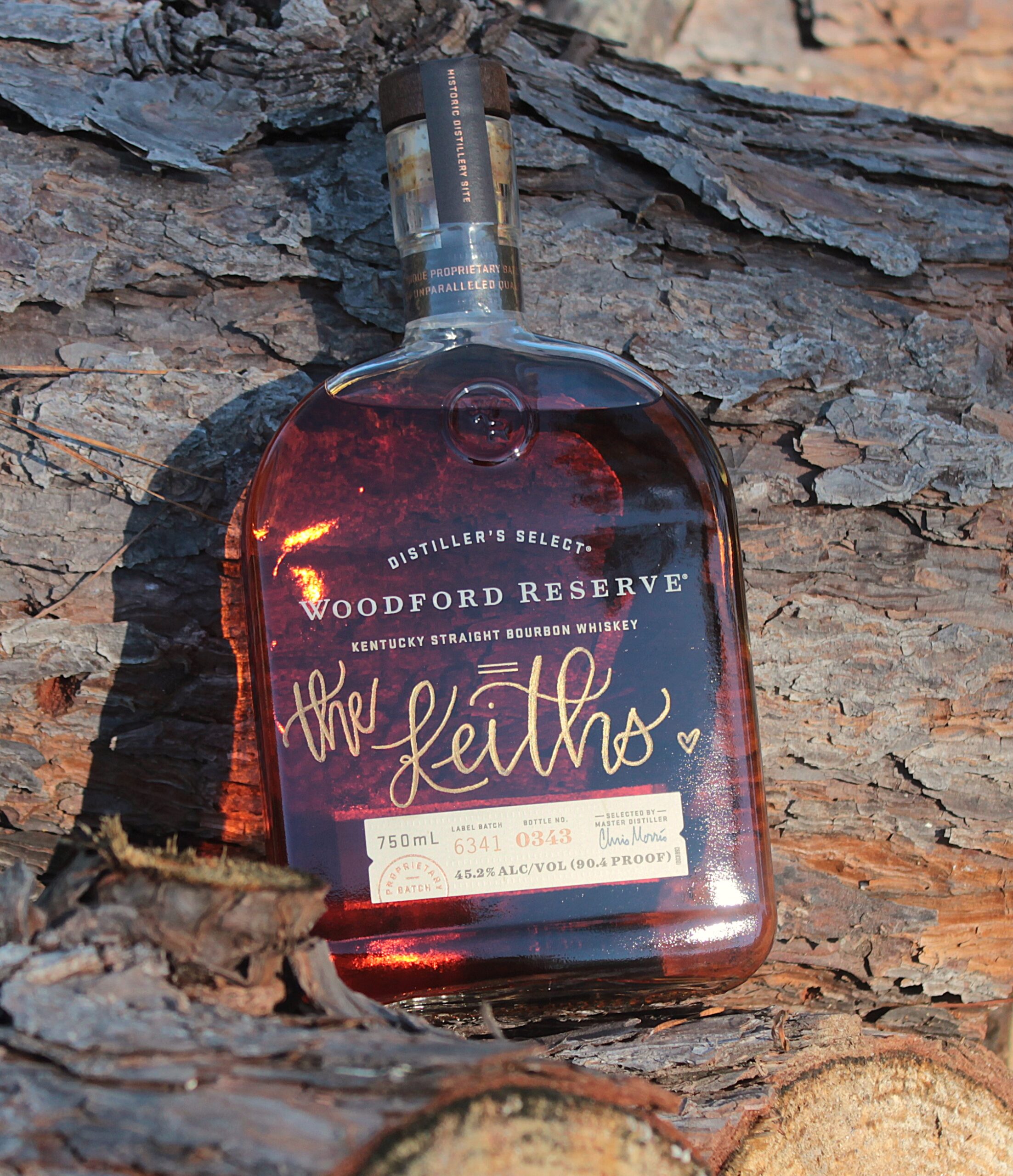 Woodford-Reserve-Kentucky-Bourbon-Whiskey-Calligraphy-Engraved-The-Keiths-Wedding-KPCalligraphy-Augusta-Georgia-scaled.jpg